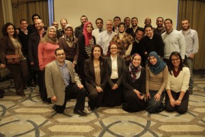 صورة جماعية للحضور في نهاية ورشة العمل - حقوق الصورة محفوظة لـ GEP-Egypt